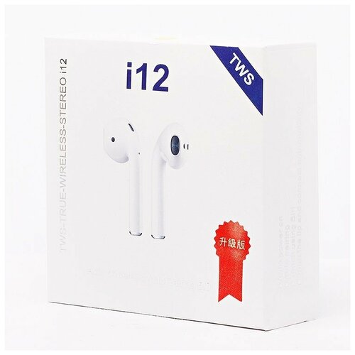 Беспроводные наушники VIDGES i12 белые 98700₽