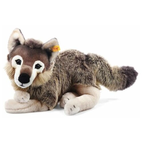 фото Мягкая игрушка steiff snorry dangling wolf (штайф висящий волк снорри 40 см) steiff / штайф