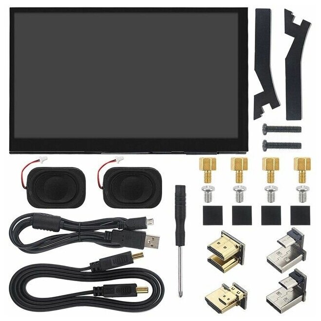 10'1-дюймовый сенсорный монитор для Raspberry Pi и Orange Pi (дисплей-экран)