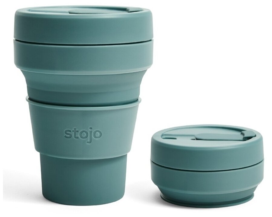 Кружка "STOJO" POCKET CUP 355 мл Mint - фото №1