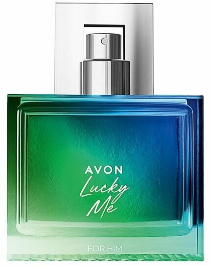 AVON Туалетная вода для мужчин "Luck Me Intense", 75 мл / Эйвон мужские духи/ древесный фужерный аромат