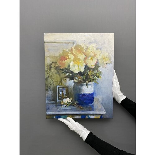 Постер для интерьера 50х40, Принт, Жикле с картиной 