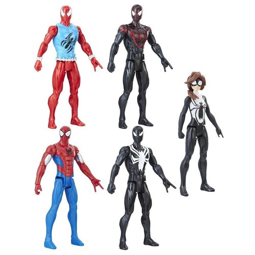Фигурка Hasbro Человек-паук Титаны Spider-man E2324, 30 см игрушка человек паук avendgers titan hero series мстители финал ростом 30 см реалистичный супергерой