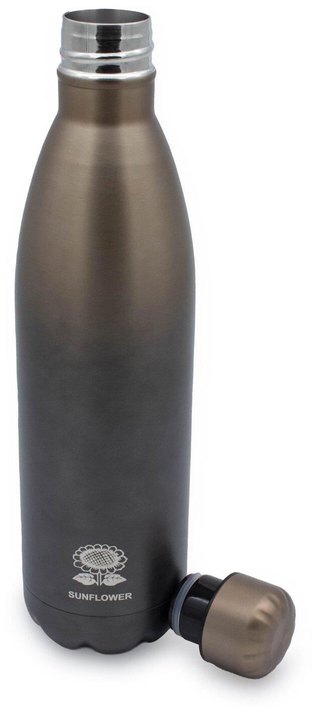 Термос-бутылка SUNFLOWER, SVK750B, 0.75 л - фотография № 2