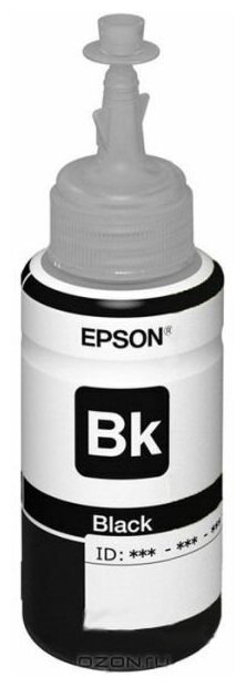 Чернила Epson T6731 C13T67314A Black для L800/L805