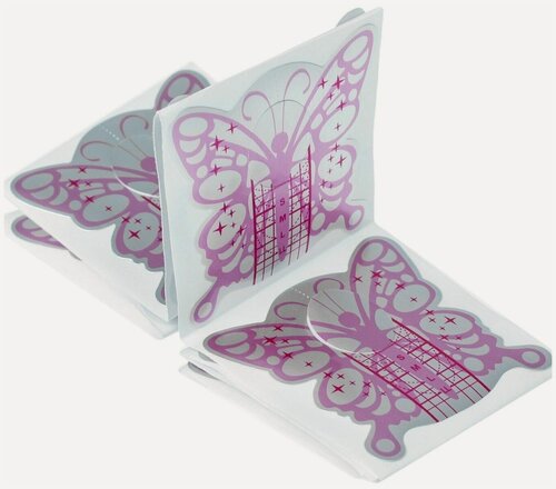 Изображение товара Формы для наращивания ногтей / шаблон для маникюра / педикюра и моделирования 100 шт