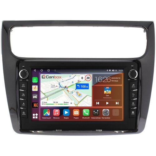 Штатная магнитола Canbox H-Line 7838-10-044 Haval H8 (2014-2017) Android 10 (4G-SIM, 6/128, DSP, QLed) С крутилками