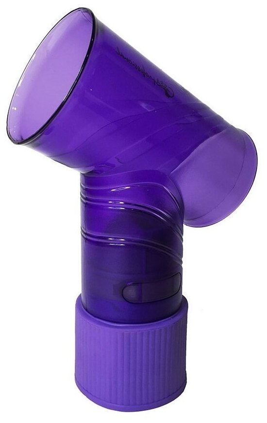 Gera Professional, Насадка на фен для создания локонов, цвет фиолетовый, пластик