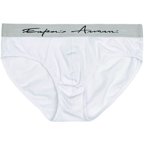 Трусы EMPORIO ARMANI, размер M, белый mix colors mens sex silky penis sleeve bikini pouch briefs panties underwear sissy mens g strings thongs sexy gays men underwear