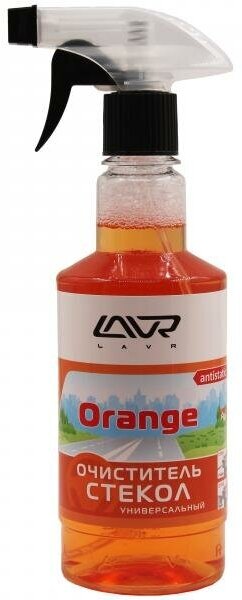 Очиститель для автостёкол LAVR Glass Cleaner Orange Ln1610