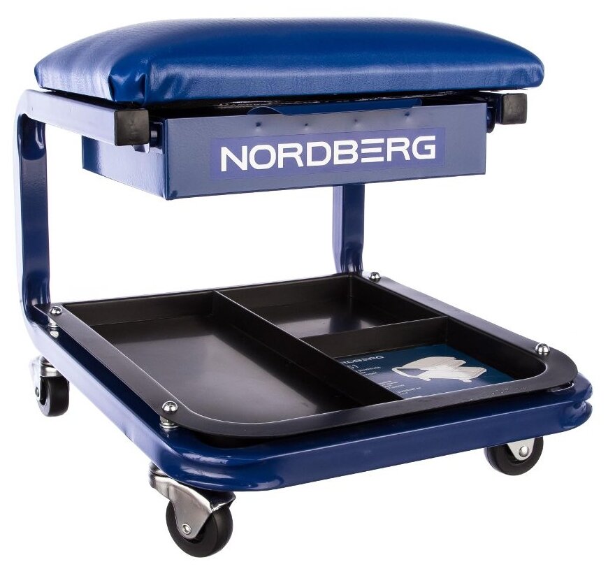 NORDBERG сиденье ремонтное N30S1 на колесах с выдвижным ящиком N30S1