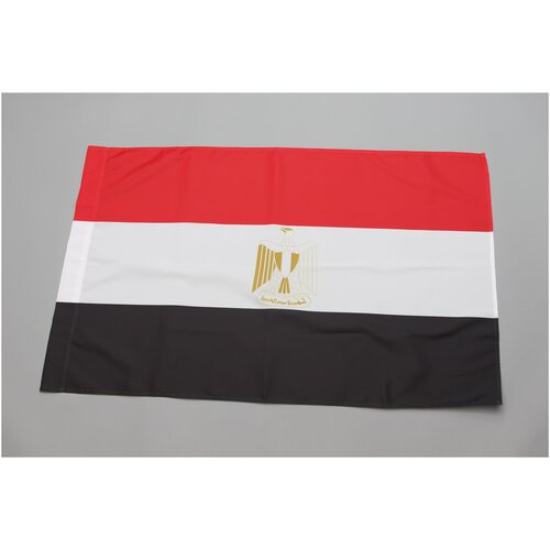 Флаг Египет 70х105 см (полиэфир, карман слева), юнти