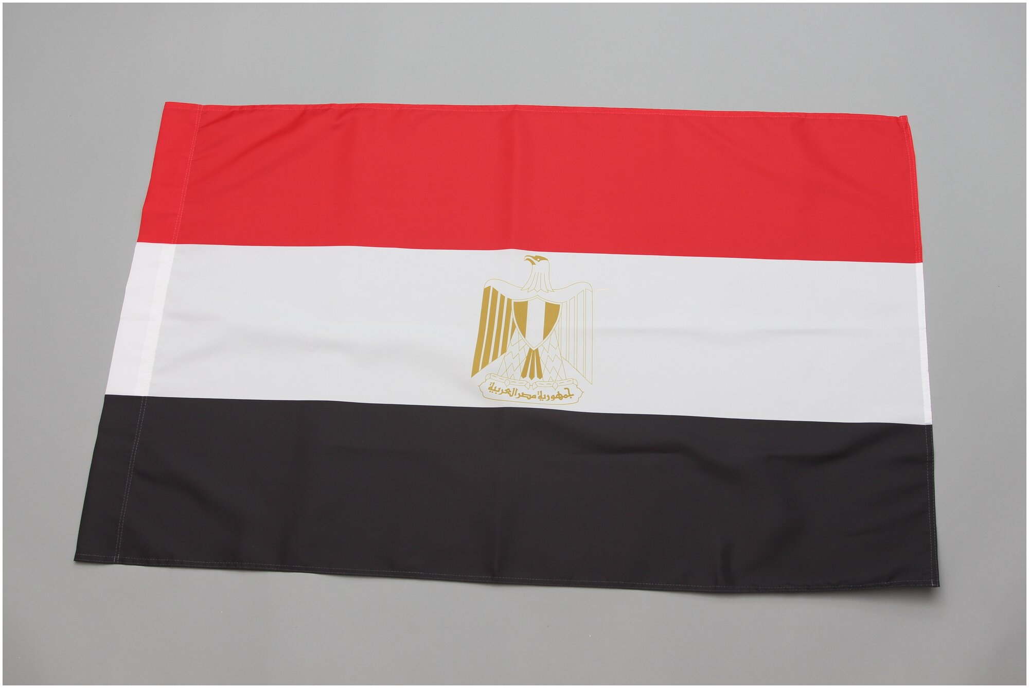 Флаг Египет 70х105 см (полиэфир, карман слева), юнти