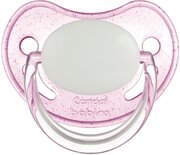 Пустышка латексная ортодонтическая Canpol Babies Basic 6-18 м, розовый