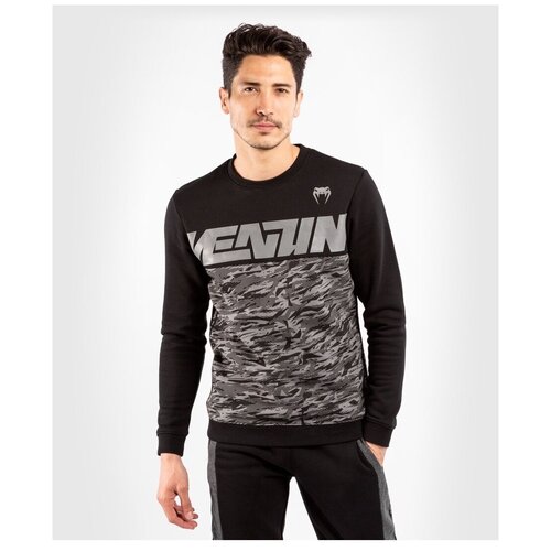 Свитшот Venum Connect Black/Dark Camo XL