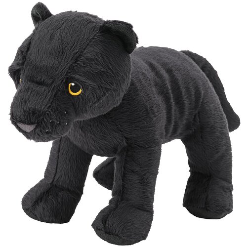 MJUKHET мьюкхет мягкая игрушка 28 см детеныш пантеры/черный