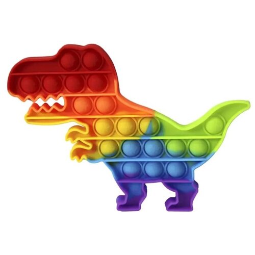 Игрушка-антистресс Pop it / Поп ит вечная пупырка Динозавр