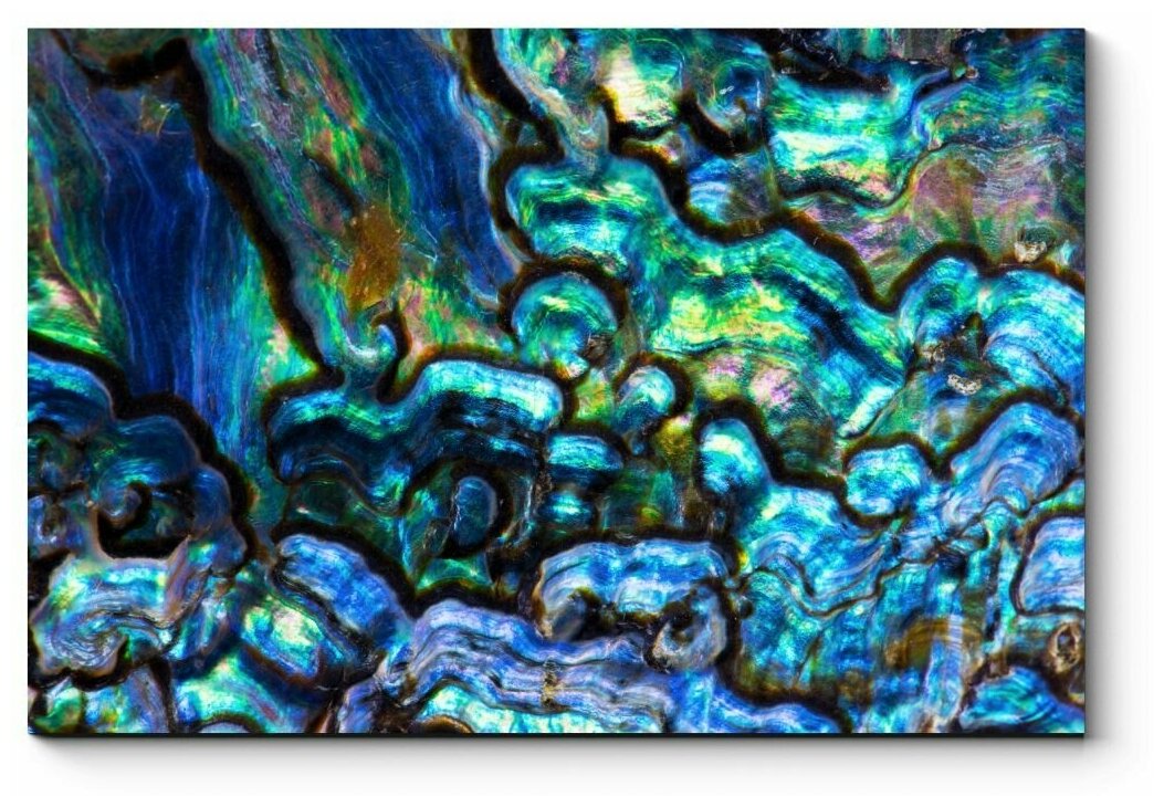Модульная картина Пузырьки цвета130x87