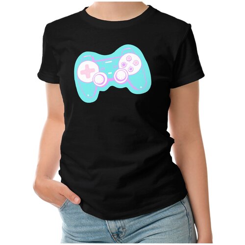 фото Футболка roly, размер m, черный