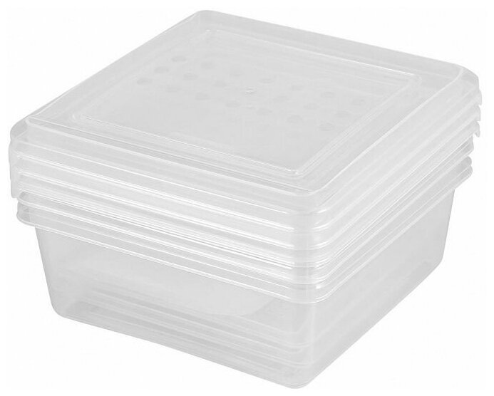 Комплект контейнеров для заморозки IDIland "Asti" 3 шт. (0,5л)