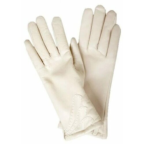 фото Перчатки francesco marconi 5175p pelle/lana crema 7,5