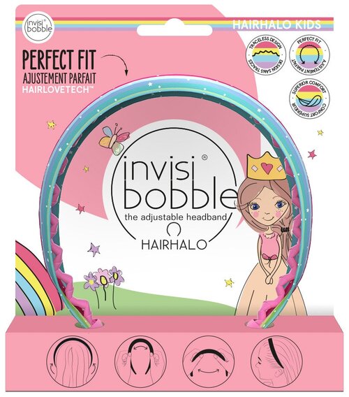 Ободок invisibobble KIDS HAIRHALO Rainbow Crown