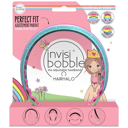 Ободок invisibobble KIDS HAIRHALO Rainbow Crown аксессуары trendyco kids ободок валери