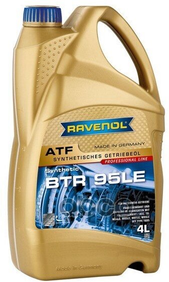 Трансмиссионное Масло Atf Btr 95Le ( 4Л) (Второй Номер 4014835743595) Ravenol арт. 1211116-004-01-999