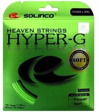 Струна теннисная Solinco Hyper-G Soft 1,25 мм (12,2 метров)
