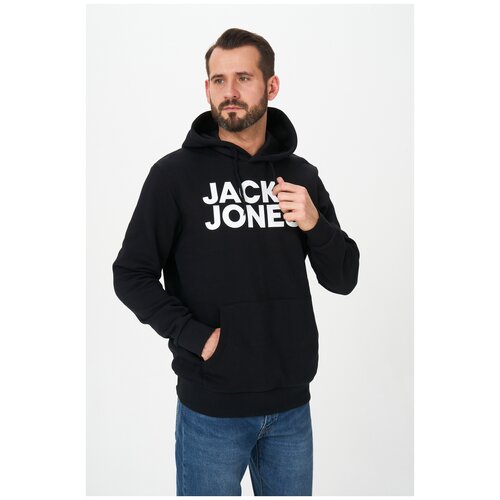 фото Худи jack & jones размер 48/m черный