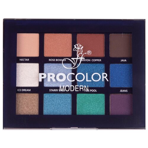 FFleur Палетка теней Procolor, 14.8 г