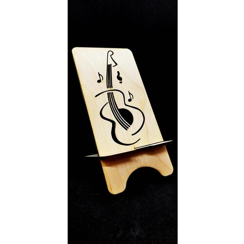 Подставка под телефон из дерева drevorub 