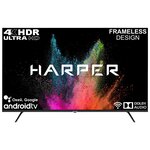 Телевизор HARPER 55U770TS, SMART (Android TV), черный - изображение