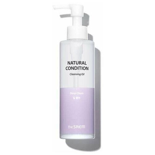The Saem Гидрофильное масло Natural Condition Deep clean Cleansing Oil, 180мл