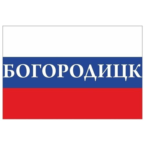 Флаг России с надписью Богородск 70х105 см флаг россии с надписью богородск 70х105 см