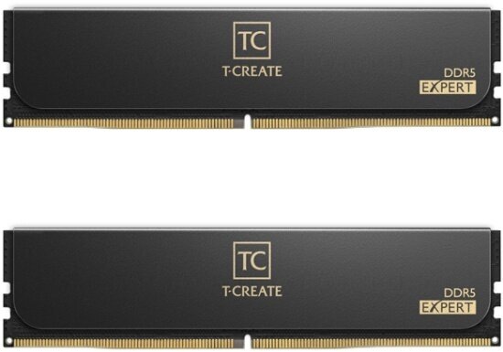 Оперативная память Team Group DDR5 T-Create Expert 96GB (2x48GB) 6800MHz CL36 (36-46-46-84) 1.4V Black (CTCED596G6800HC36DDC0)