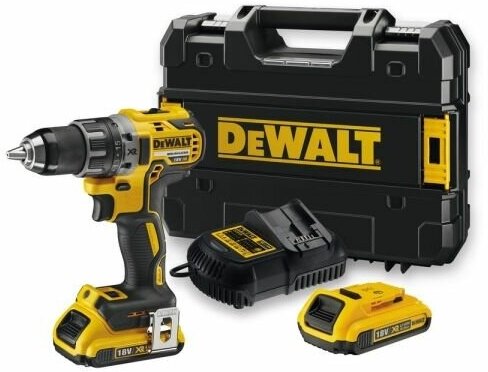 Аккумуляторная безударная бесщеточная дрель-шуруповерт DEWALT DCD791D2, 18 В