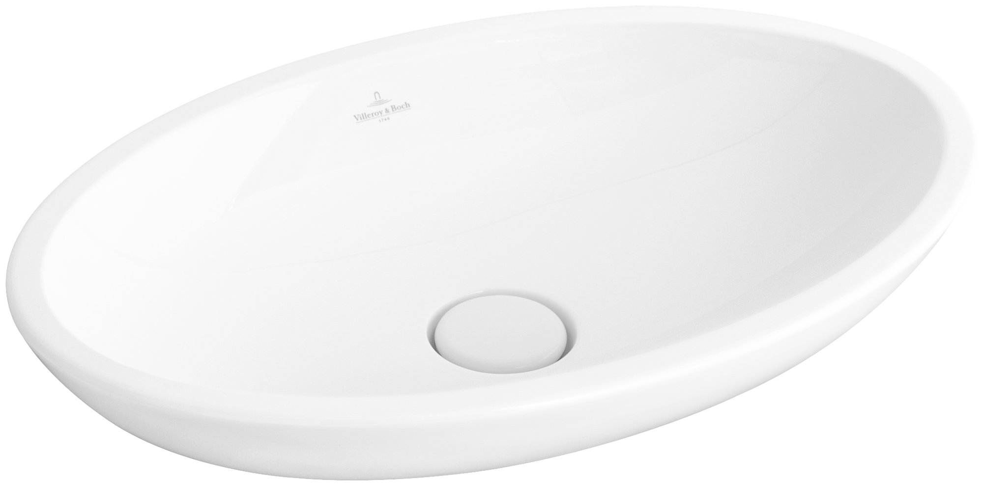 Villeroy & Boch 51510001 Loop&Friends Раковина на столешницу 59х38 см, альпийский белый