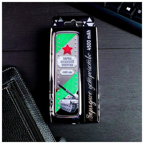 Портативный аккумулятор Заряд мужской энергии 4500 mAh 35 х 13 см 193200₽