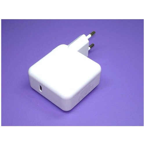 комплект 5 штук кабель apple usb c charge cable 2 m бел mll82zm a Блок питания (сетевой адаптер) для ноутбука Apple A1540, MJ262Z/A (USB Type-C, 29W)