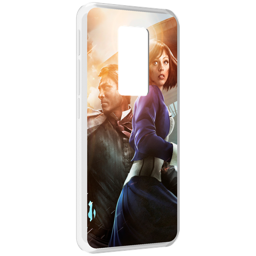 Чехол MyPads Bioshock Infinite для Motorola Defy 2021 задняя-панель-накладка-бампер