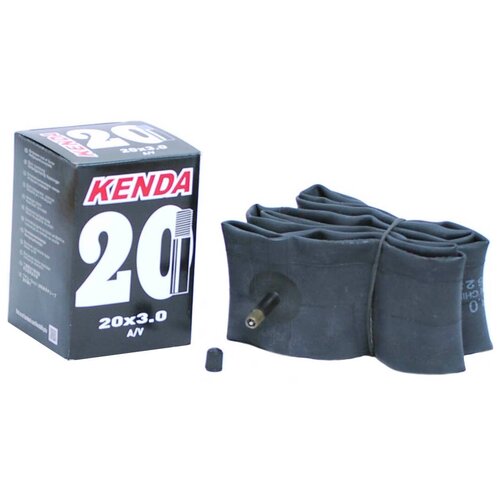 Камера велосипедная 20 авто 5-514432 широкая 3,00 (68-406) KENDA велокамера kenda 20″x3 0″ 68−406 авто широкая черный