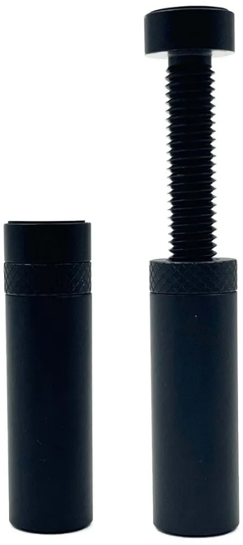 Кронштейн держатель для видеокарты, вертикальный, винтовой, стойка высотой 48-80 мм, черный