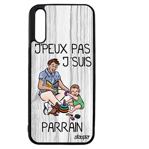 фото Новый чехол на мобильный // huawei y8p // "не могу - стал крестным!" юмор картинка, utaupia, светло-серый