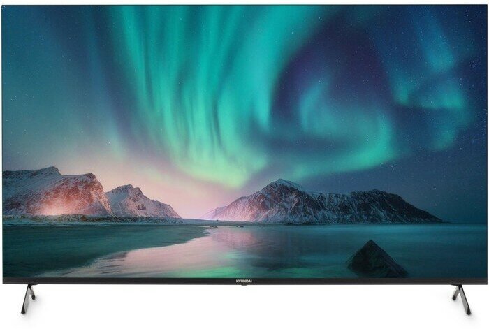 Телевизор Hyundai H-LED50BU7006,50",3840x2160, DVB-C/T2/S/S2, HDMI 3, USB 2, SmartTV, черный