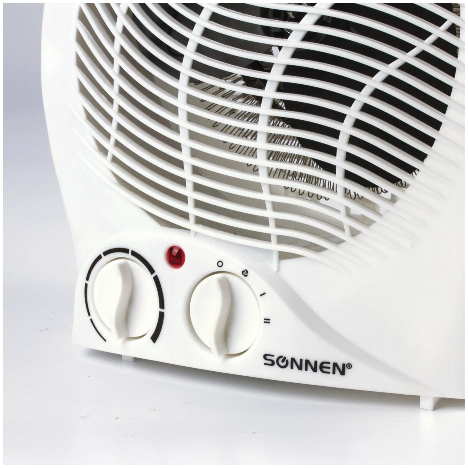 Тепловентилятор SONNEN F-200, 2 кВт, 20 м², белый - фото №6