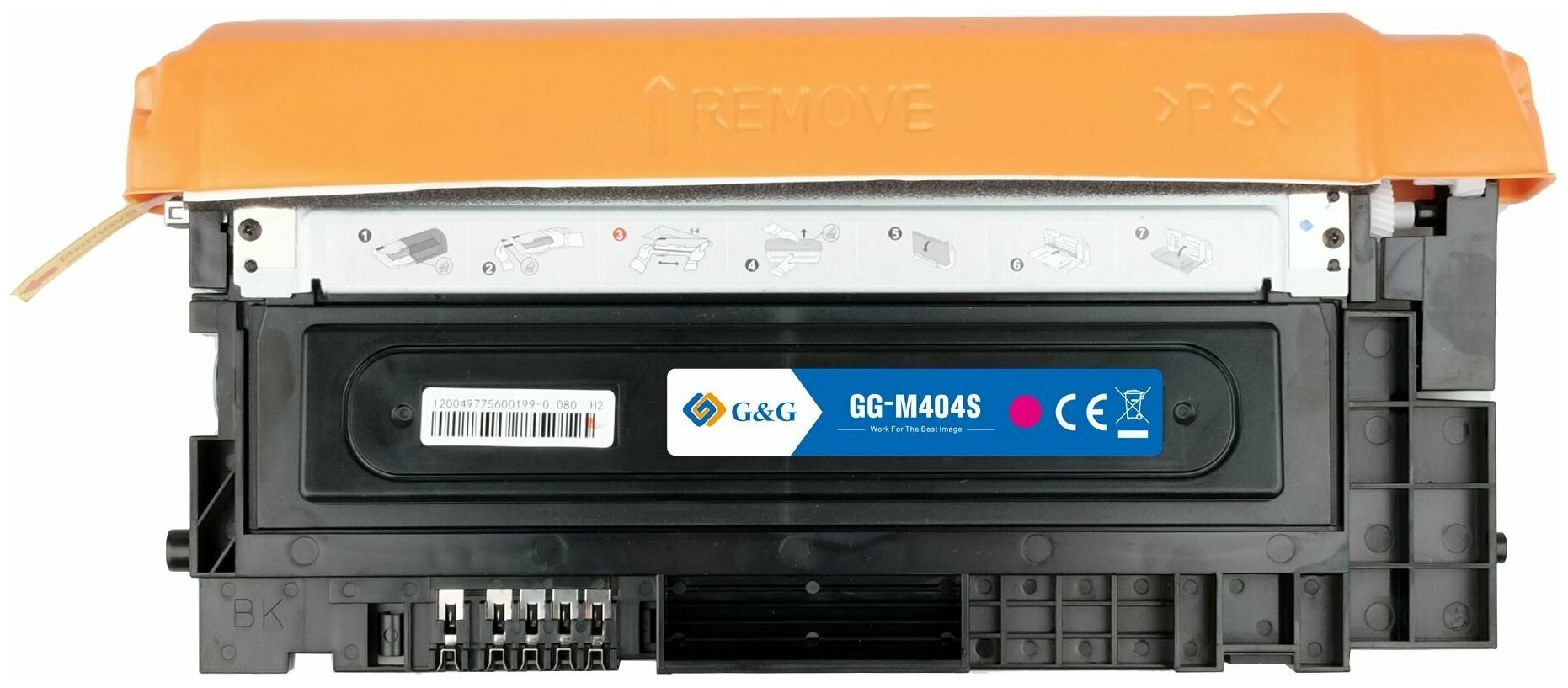 Картридж G&G GG-M404S лазерный картридж (Samsung CLT-M404S - SU242A) 1000 стр, пурпурный