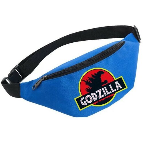 фото Сумка поясная noname, голубой