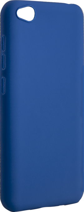 Чехол-крышка New Level для Xiaomi Redmi Go, термополиуретан, синий - фото №1