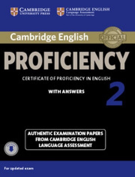 Cambridge English Proficiency 2. Student's Book with Answers + Audio. Authentic Examination Papers - фото №1